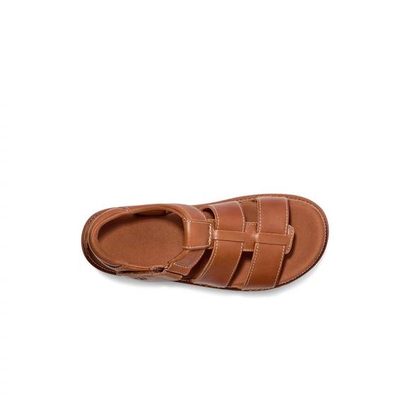 NEW UGG women's goldenstar strap sandal in tan - Picture 5 of 6